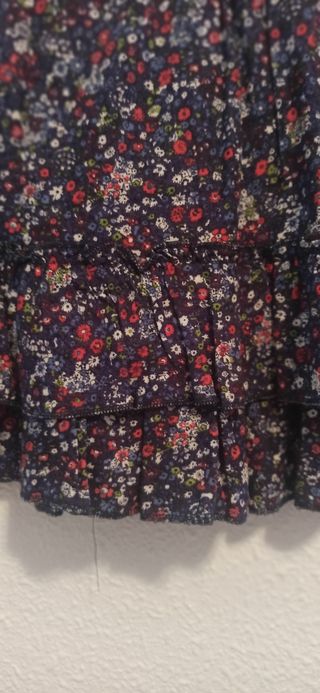 Minifalda floral - Talla S