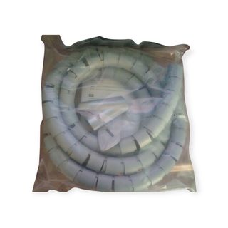Cable organizador espiral 152cm gris