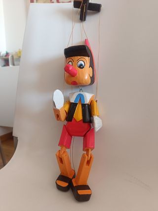 Marioneta Pinocho madera