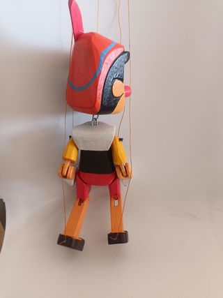 Marioneta Pinocho madera