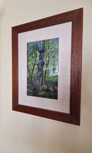 2 Cuadros al óleo: Paisajes