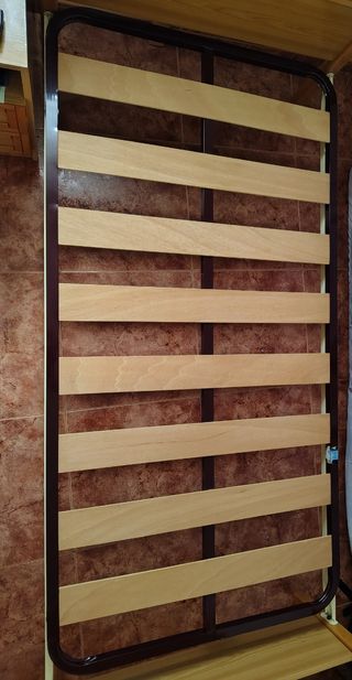 Somier 90cm - Laminas madera