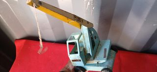 Grúa Tri-ang vintage inglesa