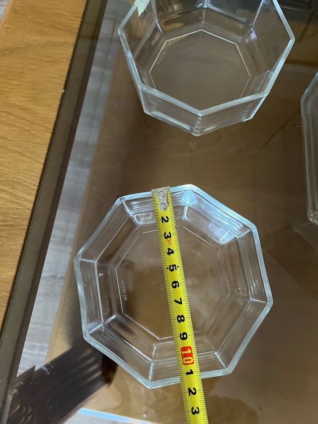Juego de cristal Arcoroc: fuente + 3 cuencos
