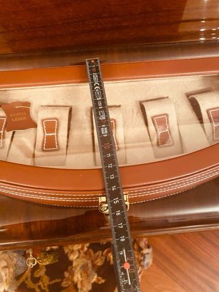 Scatola porta orologi 5 scomparti