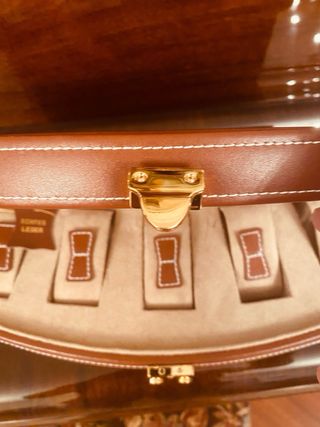 Scatola porta orologi 5 scomparti