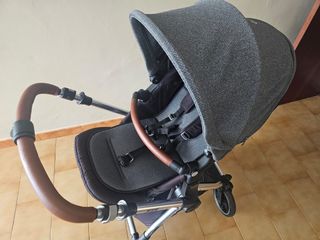 Cochecito Trio Jane Kawai Gris