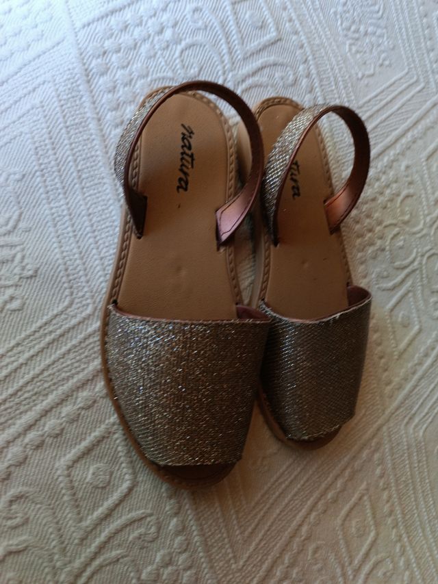 Abarcas doradas Natura