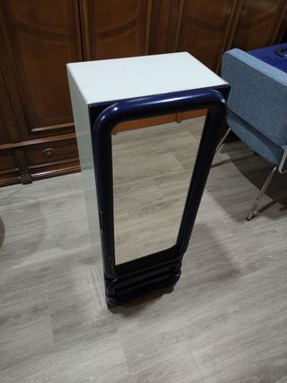 Armario espejo azul vintage