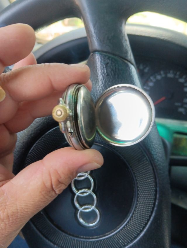 Reloj Bolsillo Antiguo Plata