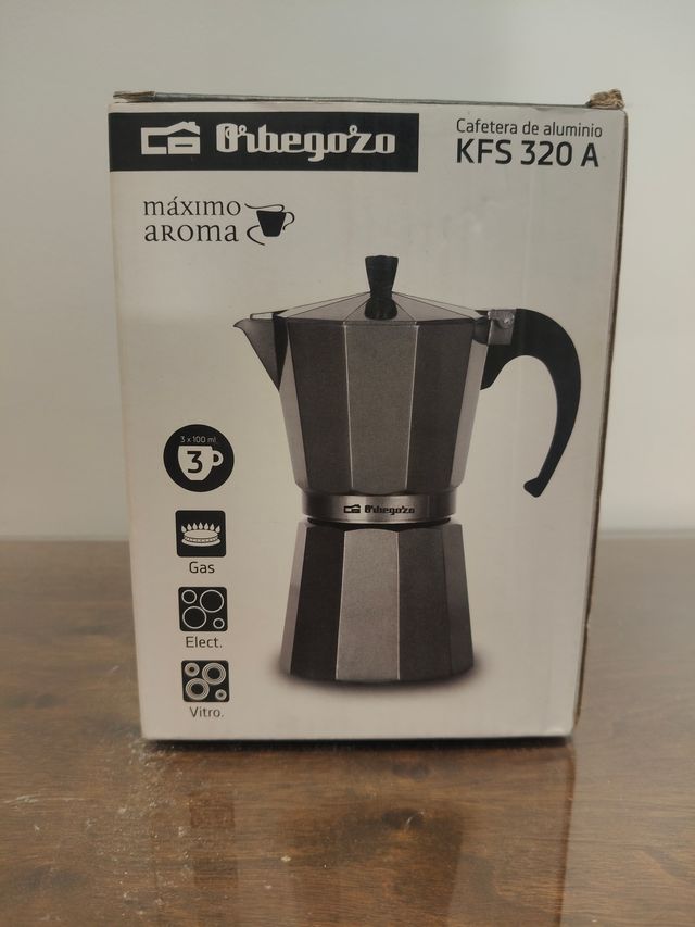 Cafetera italiana Orbegozo KFS 320A
