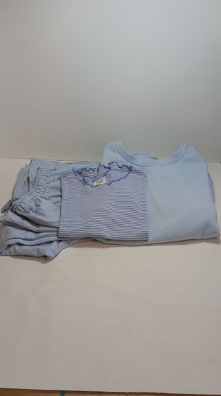 Conjunto Zara azul celeste - 3 piezas