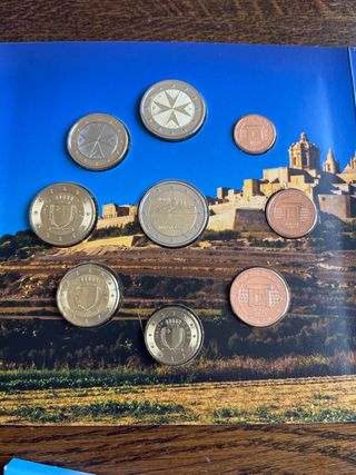 Malta 2025 MDINA - Juego Monedas