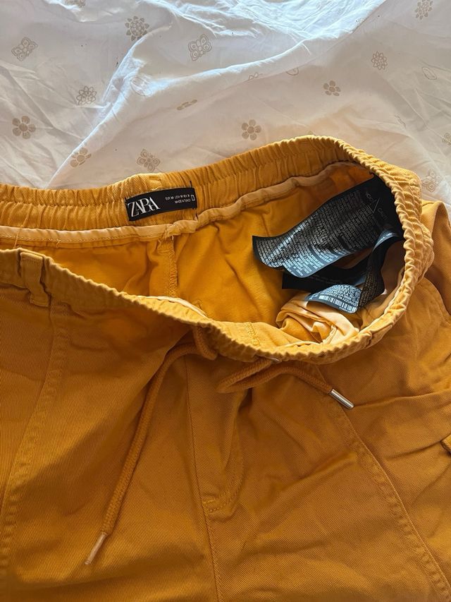 Shorts Zara arancioni tg.M