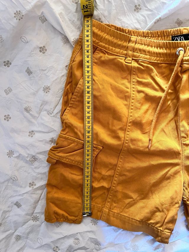 Shorts Zara arancioni tg.M