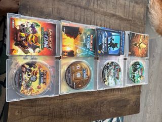 4 juegos Ratchet & Clank PS3 PAL ES