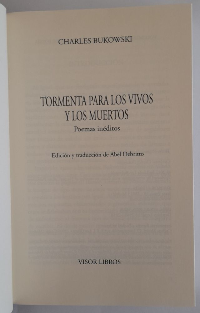 Tormenta para los vivos y los muertos