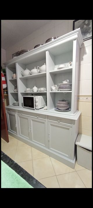 Armario Buffet Comedor Gris