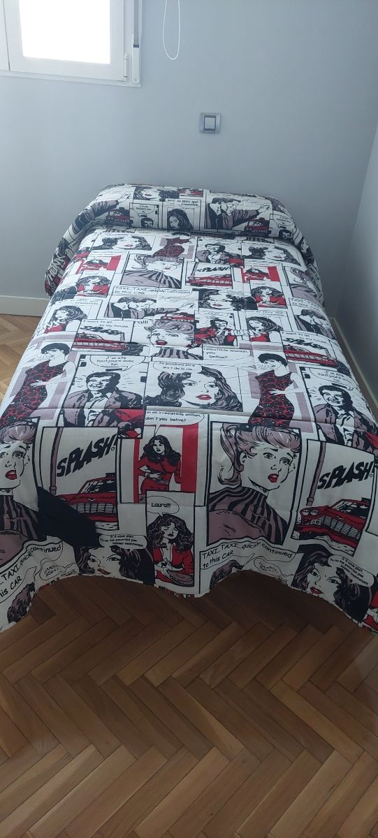 Edredón juvenil cómics