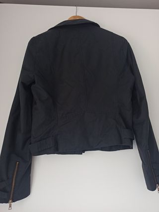 Cazadora negra Zalando coleccion - Talla L