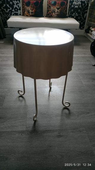 Mesita de centro blanca