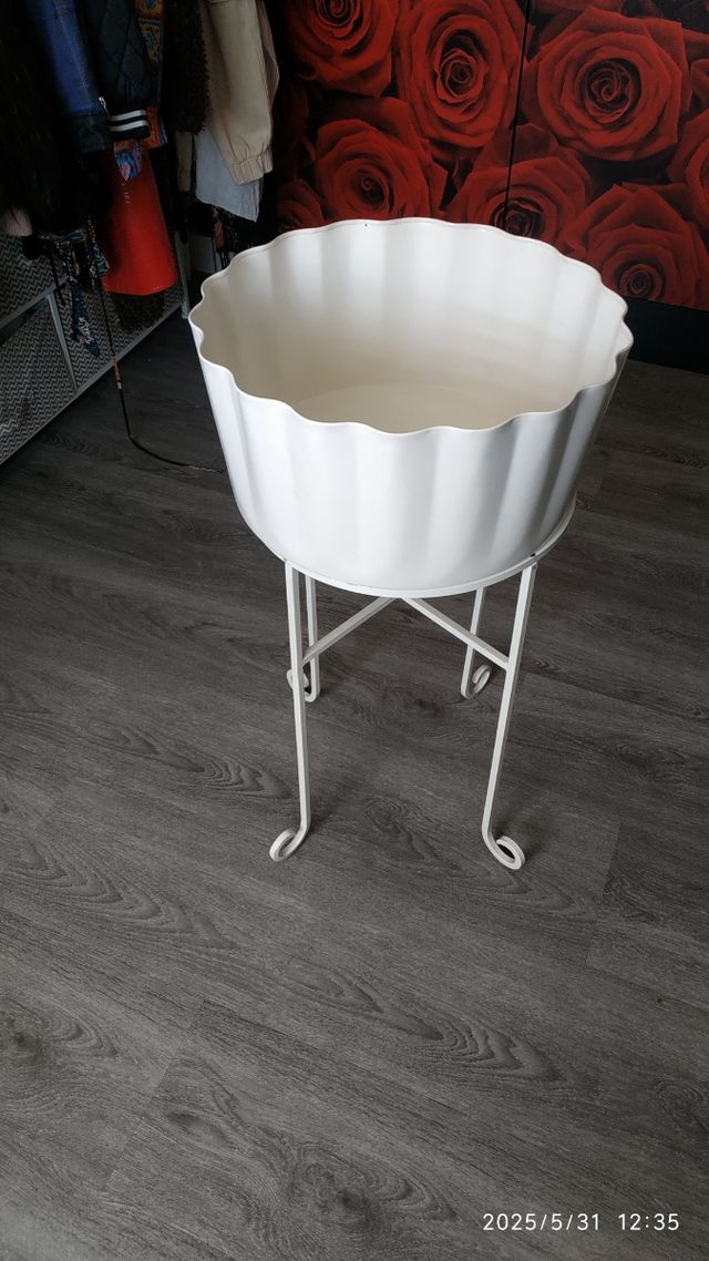 Mesita de centro blanca