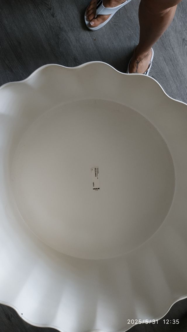 Mesita de centro blanca