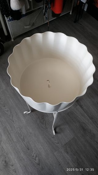 Mesita de centro blanca