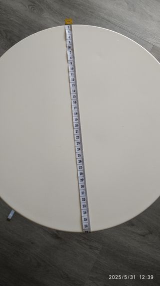 Mesita de centro blanca