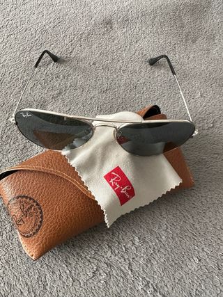 Ray Ban Aviator - Gafas sol plata. Rayban