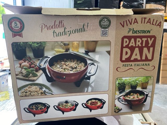Sartén eléctrica Festa Italiana
