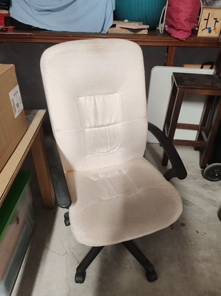 Sillón oficina beige