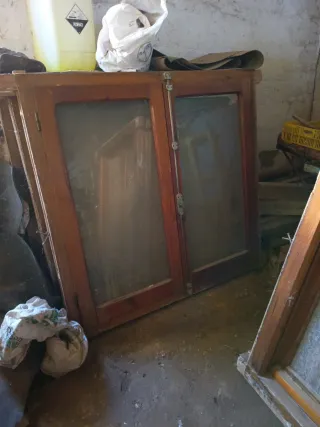 Ventanas completas madera  Sin cajoneras de persia