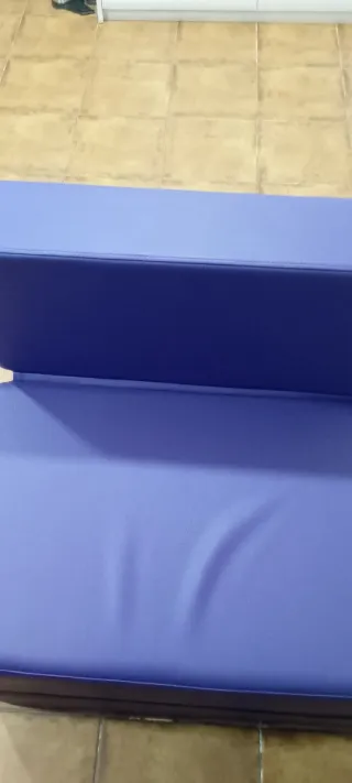 Puf cama plegable - color Morado