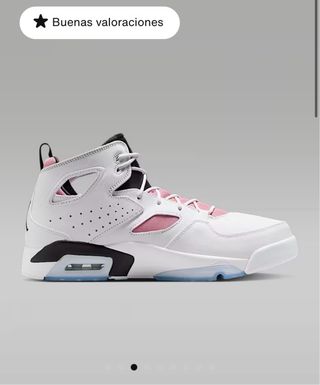 Jordan Flight Club 91 - Blanco Rosa de segunda mano por 130 EUR en Tarazona  en WALLAPOP