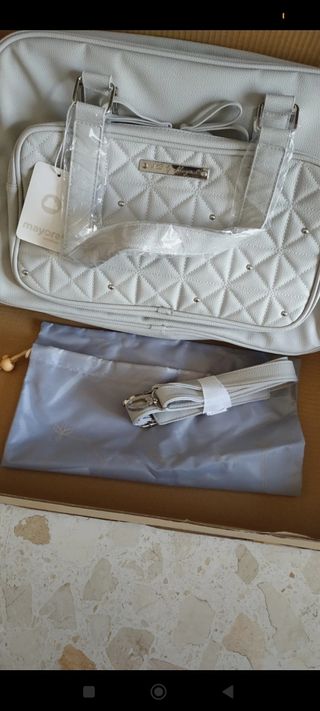 Bolso bebé Mayoral gris