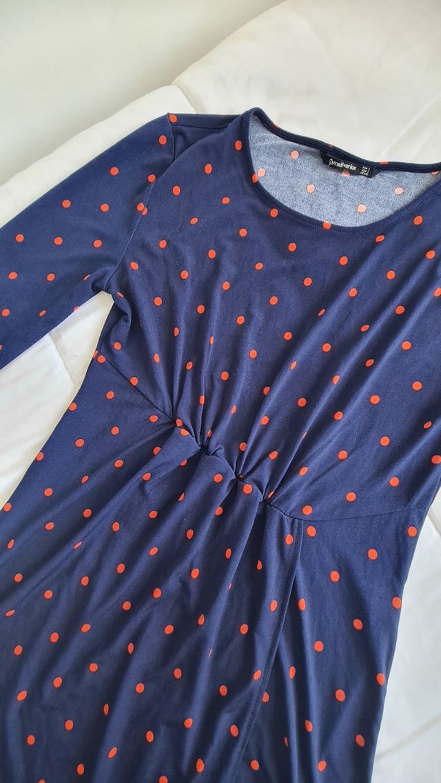 Vestido Stradivarius lunares - Talla 5