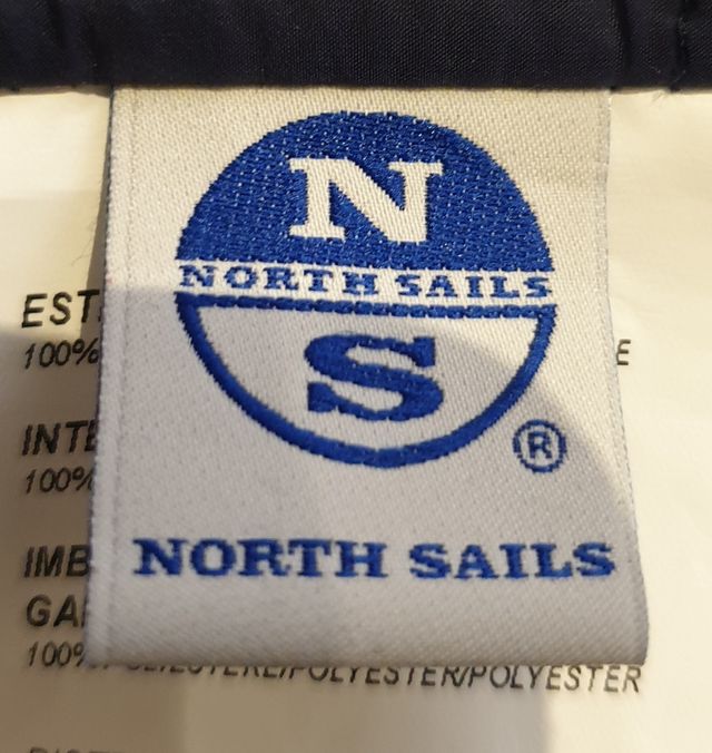 Piumino leggero bluette North Sails tg.L
