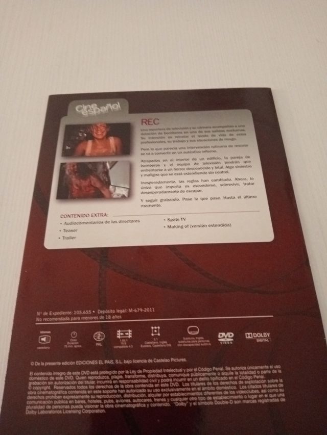 DVD Rec - Película Terror Española