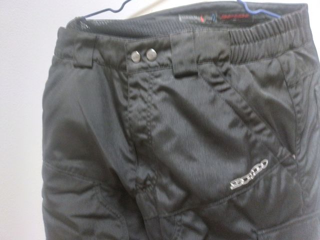PANTALON MOTO CORDURA SPIDI NEGRO T/L