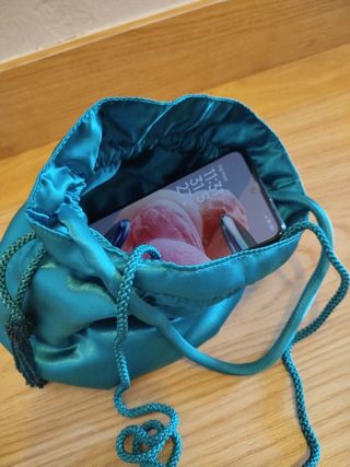 Bolso fiesta AVANCE verde esmeralda