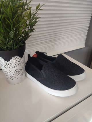 Scarpe bambina laminate n.32