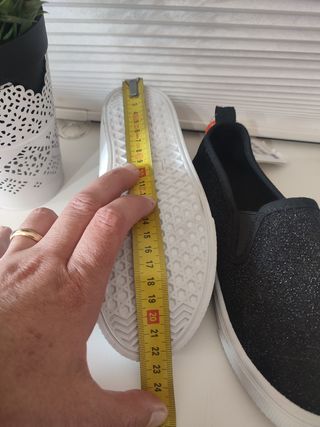 Scarpe bambina laminate n.32