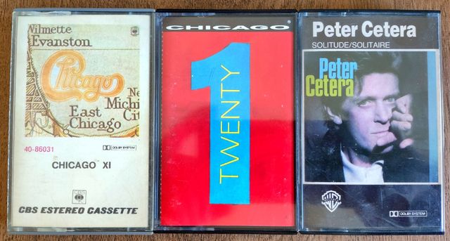 Casetes Chicago & Peter Cetera