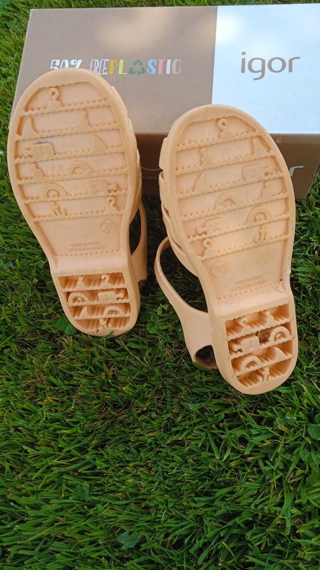 Cangrejeras Igor respetuosas talla 26