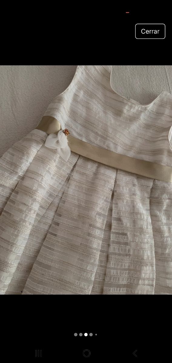 Vestido ceremonia niña + chaqueta. Mayoral