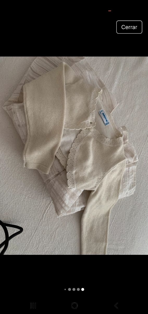 Vestido ceremonia niña + chaqueta. Mayoral