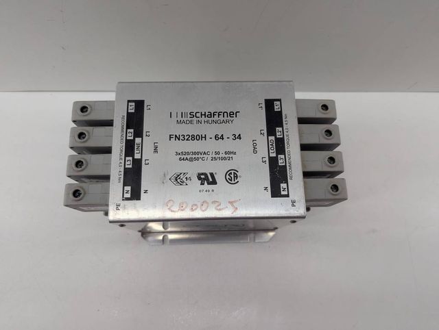 FILTRO DE LÍNEA SCHAFFNER FN3256H-64-34