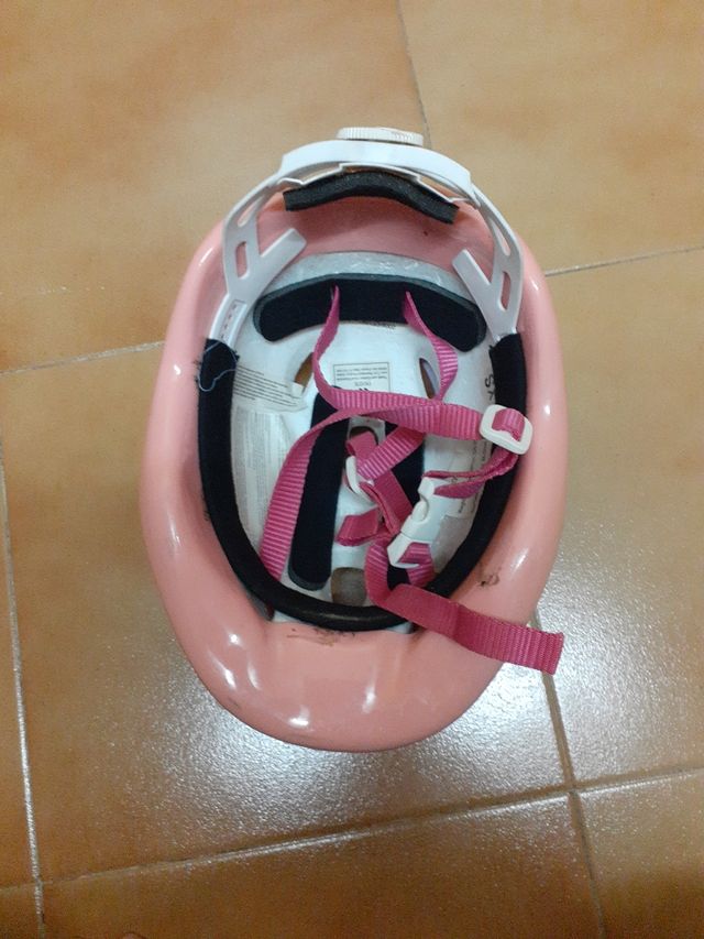 Casco bici Barbie niña