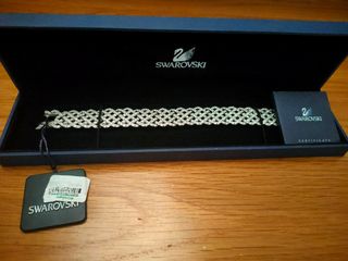 Pulsera Swarovski Plata - Nueva